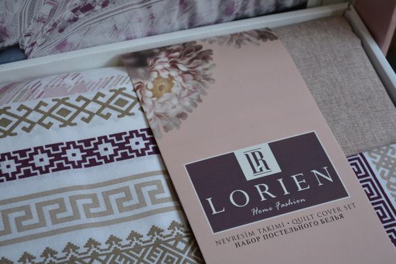 Постільна білизна Lorien Ranforce 200 х 220 см. Doria | Зображення 3