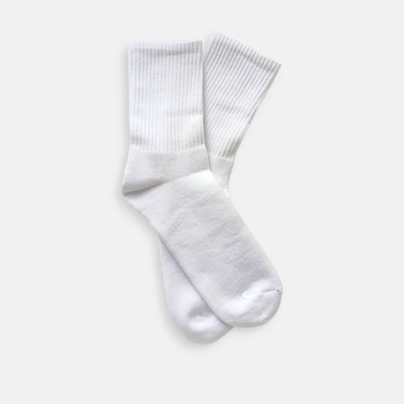 Чоловічі махрові шкарпетки на зиму TwinSocks 41-42 (27), 43-45 (29) Чорні, білі Білий, 27 / L / 41-43