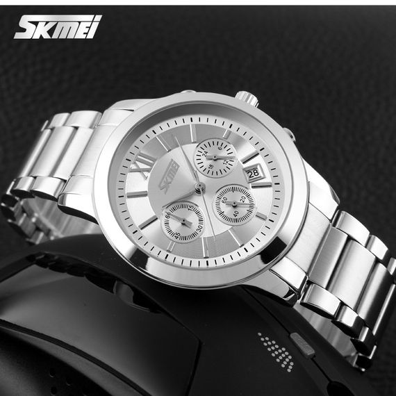 Skmei 9097SI Silver | Зображення 3