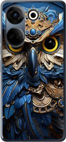 Чехол на Tecno Camon 20 Pro Сова v2 "5649u-3100-17620"