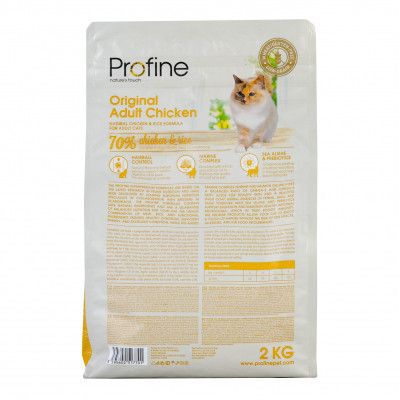 Сухой корм для кошек Profine Cat Original Adult с курицей и рисом 2 кг (8595602517701) | Зображення 1