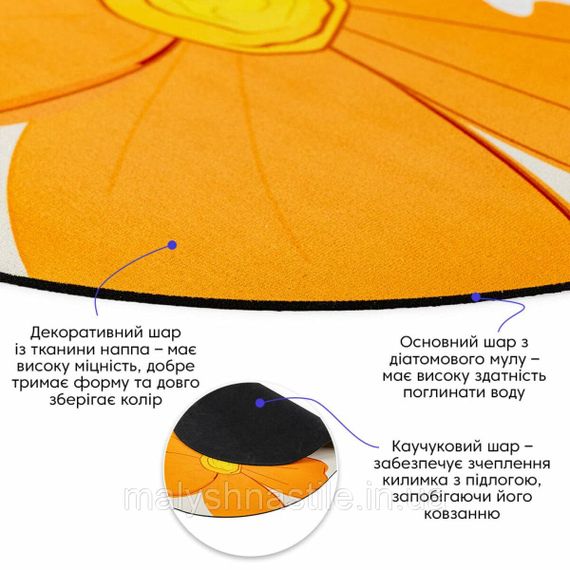 Влагопоглощающий коврик 50*80CM*3MM (D) SW-00002546 | Зображення 1