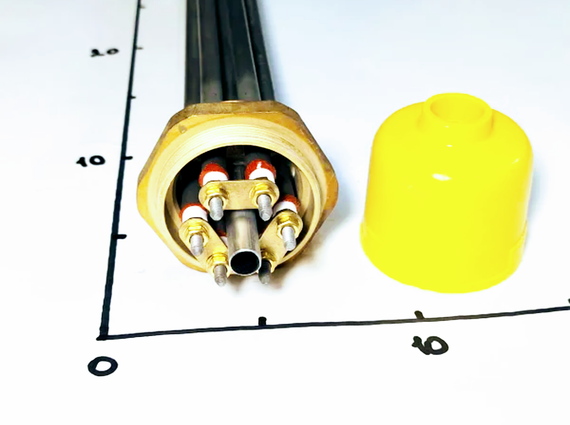 Блок ТЭНов 4500w с резьбой 1,5" 380V Kawai | Зображення 2