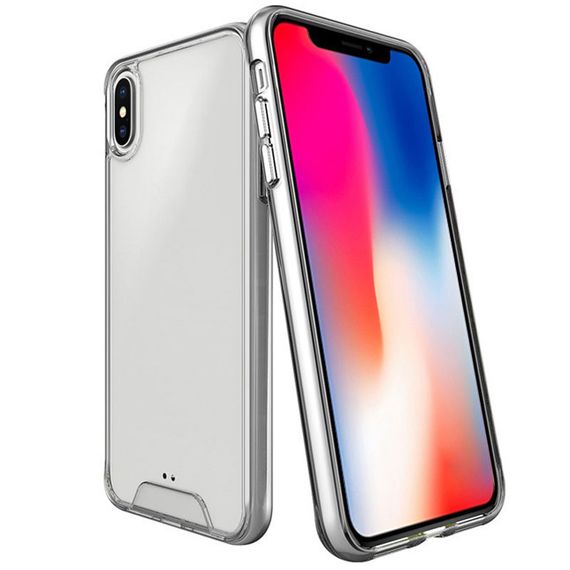 Чехол TPU Space Case transparent для Apple iPhone X / XS (5.8") Прозрачный | Зображення 1
