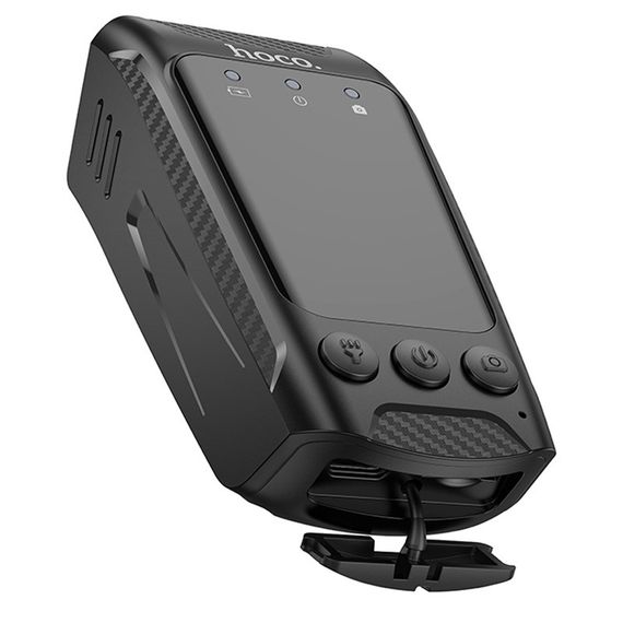 Відеореєстратор Hoco DV104 4K Riding recorder Black | Зображення 6