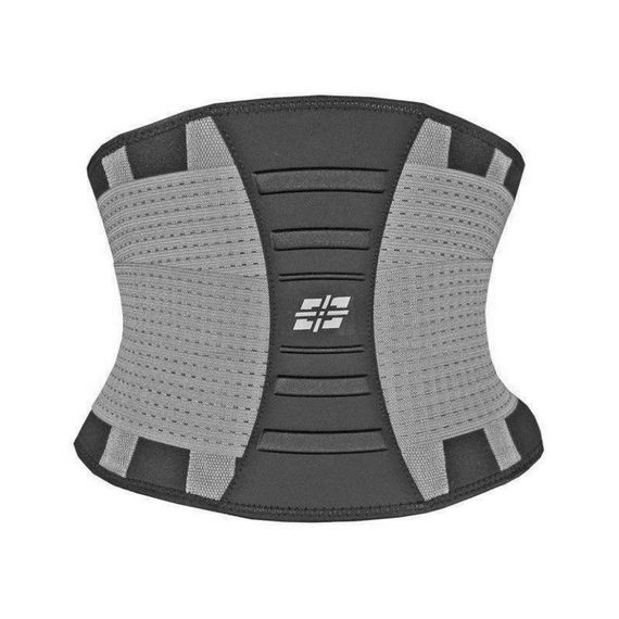 Пояс-корсет для підтримки спини "Waist Shaper" Power System 6031GR-3 Grey, S/M | Зображення 1