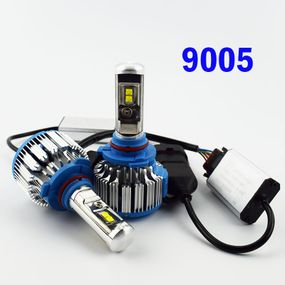 Комплект світлодіодних ламп TurboLed T1 HB3 (9005) 6000K 50W 12/24v CanBus з активним охолодженням