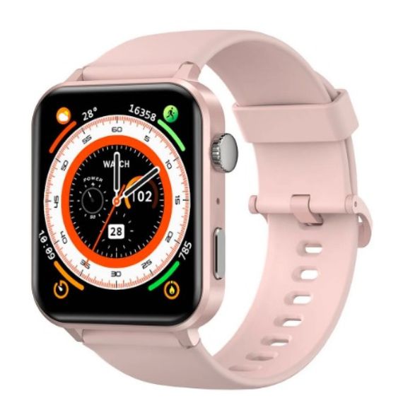 Смарт-годинник Blackview R30 Pro Pink, 1.85'', IP68, моніторинг здоров’я та спортивні режими