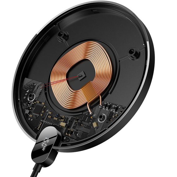 БЗП Baseus Digital LED Display Gen 2 15W (CCED) Чорний | Зображення 2