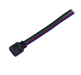 Кабель з'єднувальний з конектором для світлодіодної стрічки RGB SMD 5050 RGB 4pin Мама