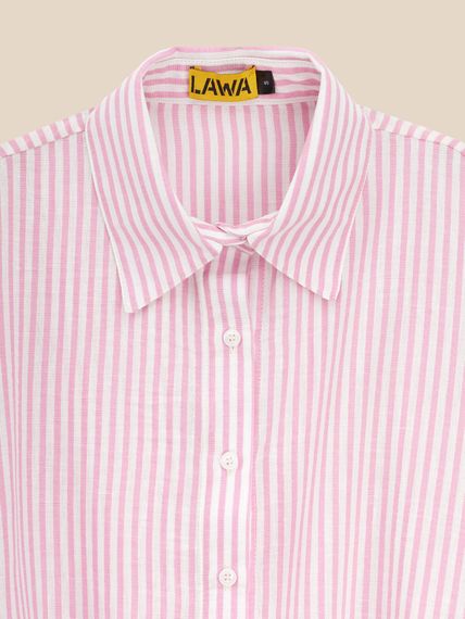 Сорочка з візерунком жіноча LAWA WTC02491 XL Рожевий shop (2000999610233) | Зображення 1