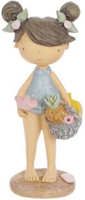 Статуэтка Girl с фруктовой корзинкой 8х6х18.5см