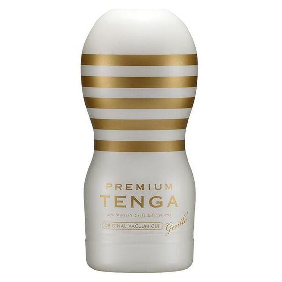 Мастурбатор Tenga Premium Original Vacuum Cup Gentle (глибоке горло) з вакуумною стимуляцією Sex Aura