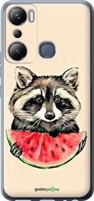 Чохол на Infinix Hot 20i Єнотик з кавуном "4605u-2964-2448"