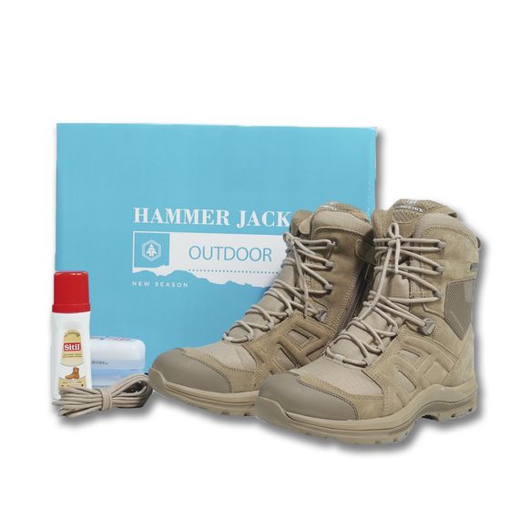 Мужские Берцы Hammer Jack с мембраной Waterproof койот 43