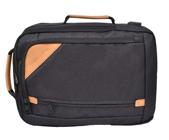 Сумка-рюкзак Semi Line USB 16 Black (L2008) | Зображення 3