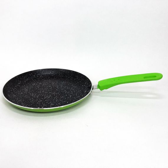 Сковорідка для млинців 23 см Con Brio СВ-2324 Eco Granite. GJ-705 Колір: зелений | Зображення 1