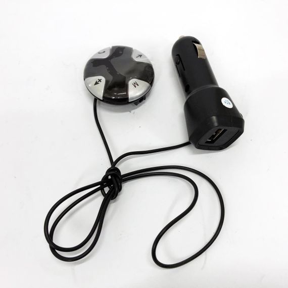 Фм модулятор блютуз в машину MP3, Bluetooth FM трансмітер, Модулятор для музики в машину блютуз QB-89 | Зображення 1