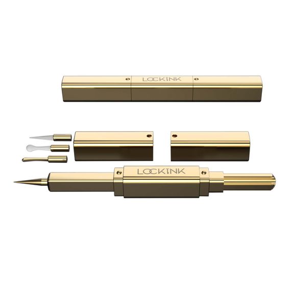 Ексклюзивний тиклер LOCKINK 5-head Flirting Tickler - Golden з п'ятьма насадками | Зображення 3