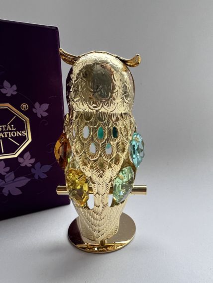 Колекційна фігурка зі стразами Owl 8 см | Зображення 2