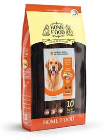 Home Food Сухий корм для собак крупних порід для здорової шкіри і блиску шерсті 10 кг