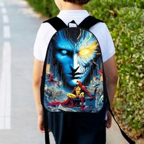 Рюкзак дитячий Хранителі «Watchmen» 34х27см, міський ранець для хлопчика з принтом (00571)