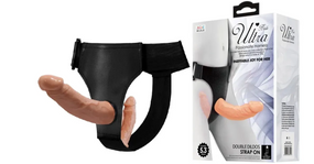 Страпон с двумя насадками BAILE - DOUBLE DILDOS Strap On, BW-022077 sexstyle