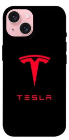 Чохол з картинкою Tesla для Apple iPhone 15 (6.1")