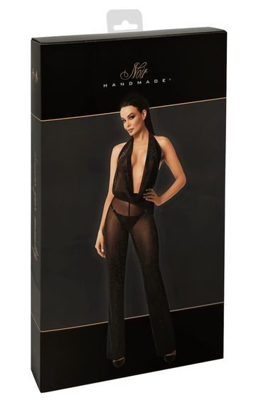 Комбинезон Noir Handmade F350 Shiny tulle overall Черный 2XL | Зображення 5