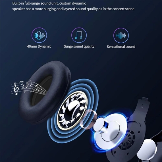 Бездротові навушники з IPX5 та Bluetooth 5.0 XPRO Celebrat A28 (38396-01_488) | Зображення 3