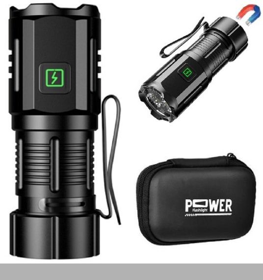 Ліхтар F30-3XPG з індикацією заряду, ЗУ Type-C, чохол, магніт XPRO (47149-30_223)