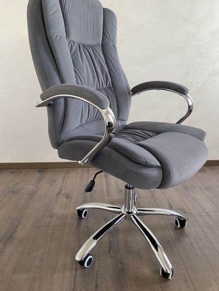 Кресло офисное Tehforward Кали Lux Fabric Grey | Зображення 4