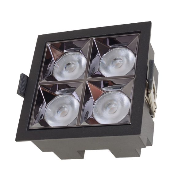 Светильник точечный LED HDL-DT 203/5*4W NW BK | Зображення 7