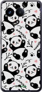 Чохол на Realme Realme 11 5G Панди "4318u-3175-2448"