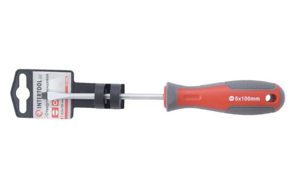 Отвертка Intertool - SL5 x 100 мм Pro (VT-3306) | Зображення 1
