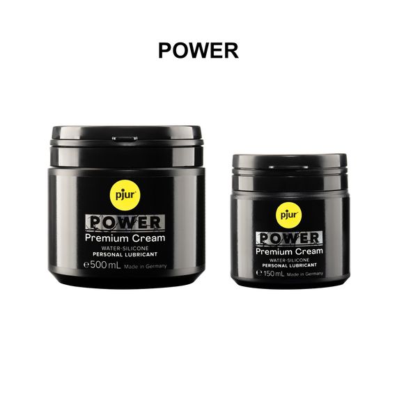 Густа змазка для фістингу та анального сексу pjur POWER Premium Cream 500 мл на гібридній основі | Зображення 3