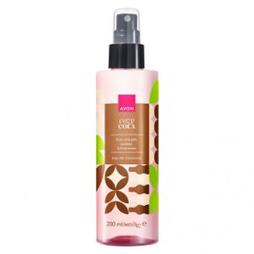Парфумований міст для тіла Avon EDC Cozy Cola | Солодкий аромат кола з карамеллю 200 мл
