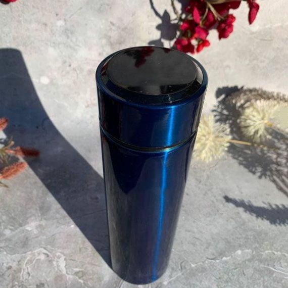 Термос UNIQUE UN-1006 500мл з датчиком температури, Термос з дисплеєм. Колір: синій | Зображення 8