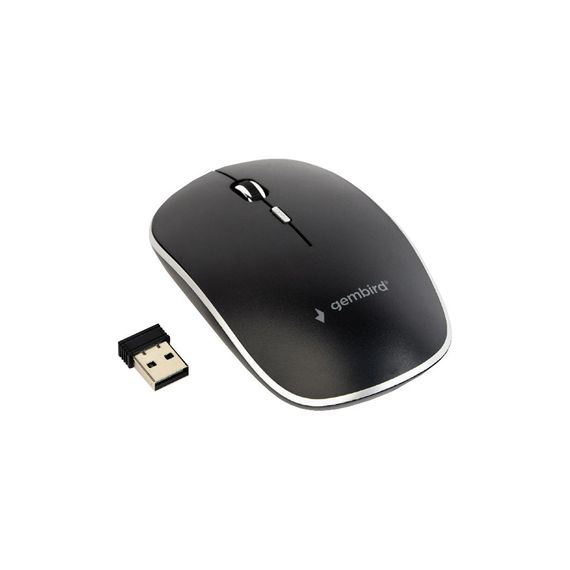 Мишка Gembird MUSW-4B-01 Black (MUSW-4B-01) | Зображення 1