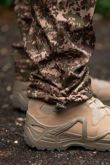 Утеплені Військові штани Soft Shell Military хижак | Зображення 3