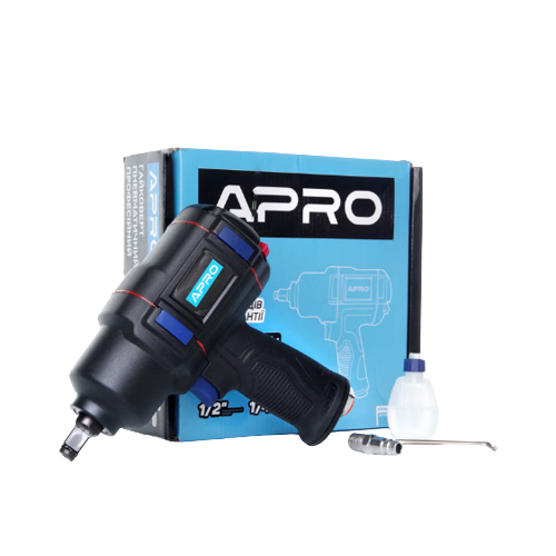 Гайковерт пневматичний 1/2" 870Нм 212л/хв 8 бар Profi APRO | Зображення 3