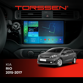 Штатна магнітола Torssen 2K Kia Rio 2015-2017 F96128 4G Carplay DSP