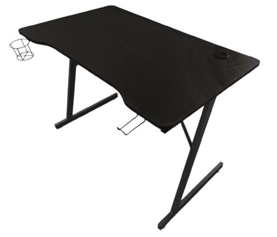 Геймерський ігровий комп'ютерний стіл 120 см Bonro B-07 чорний