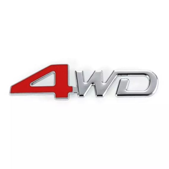 Шильд 4WD-значок емблема прикраса шильдик автомобіля авто кросовера позашляховика | Зображення 2