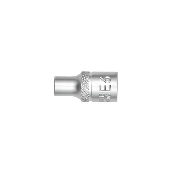 Головка торцева зовн.TORX, 1/4IN, TX-E6-L25MM, RED STRIPE | Зображення 1