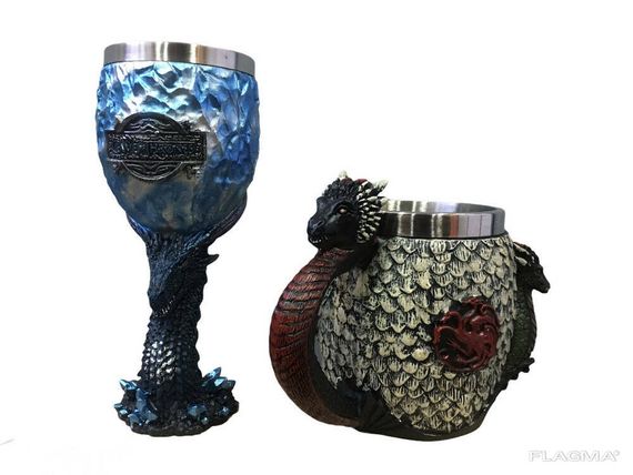 Подарочный Набор Кружка Чашка Бокал 3D Игра Престолов Game Of Thrones Fire and Blood... | Зображення 3