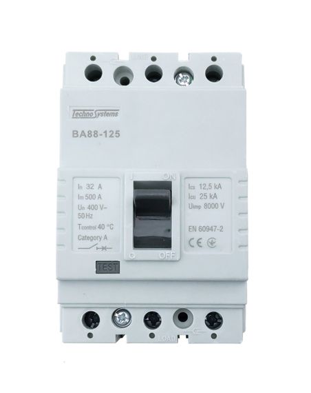 Автоматичний вимикач ВА88-125 3Р 32А 25кА Ny95505221