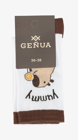 Шкарпетки Yummy жіночі GENUA 36-38 Білий shop (2000999560965) | Зображення 2