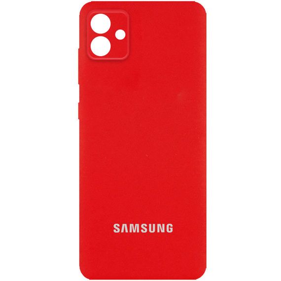 Чохол Silicone Cover Full Camera (AA) для Samsung Galaxy A04, Червоний