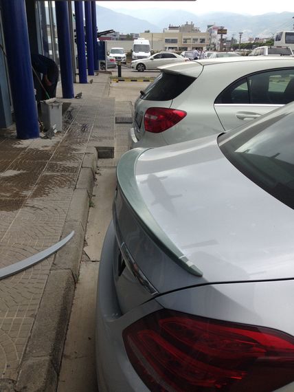 Спойлер Meliset (під фарбування) для Mercedes C-сlass W205 2014-2021рр. | Зображення 1